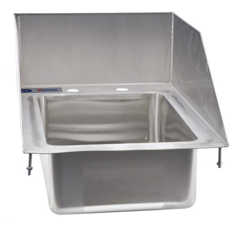 Drop in Hand Sink SS with Splash guard