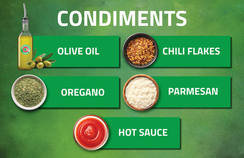Form - Condiments Menu for Guests - FRAMED 11" x 17"