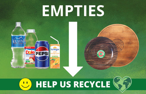 Form - Empties and Recycle Info Chart - FRAMED 11" x 17"