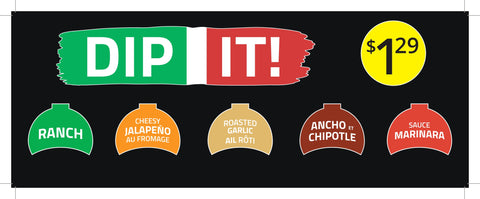 Form - Dip Rack Sign-working on new design