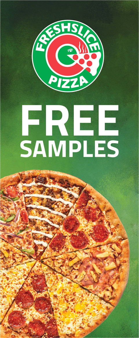 Pull-up Banner -  Free sample Ad