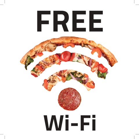 Sticker - Free Wi-Fi-DISCO