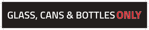 Decal - Cans Recycling Sticker