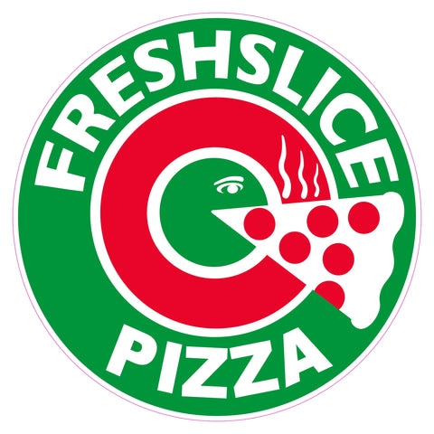 Freshslice Logo 16” for car or window (set of 4)
