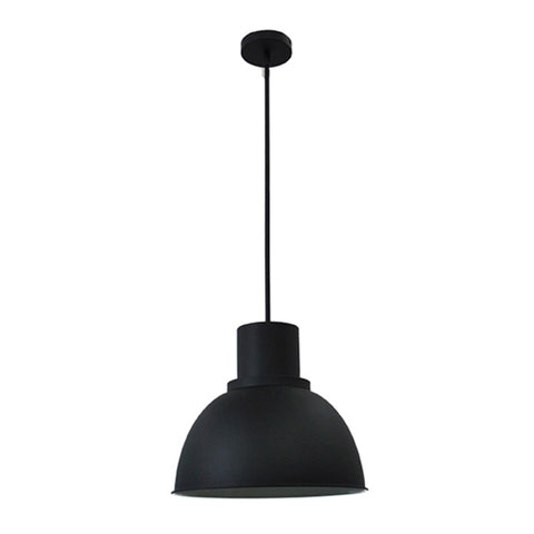 Pendant Light 13" Black  (Bulb Not Included)