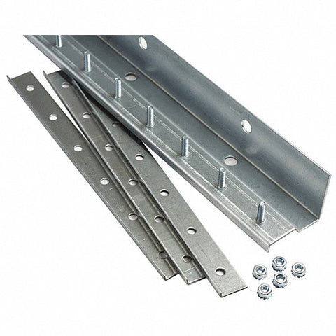SS FACEMOUNT for strip curtain: For Walk In Cooler & Freezer