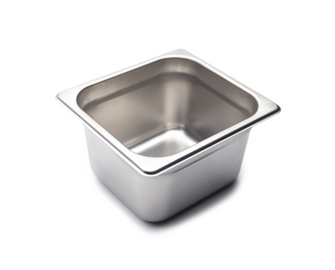 1/6 SS Insert 4" deep (Toppings)