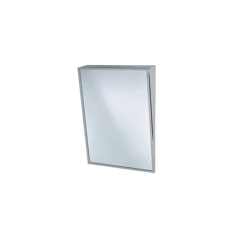 Sink Mirror with tilt 18"x30" SS Frame (handicap)