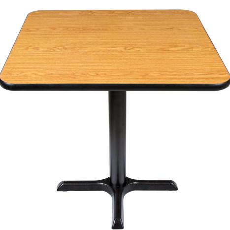 Table Set Base(X) Column For Table Top 24"X24"
Basefeet For 24"x24" Walnut Table Top Spider for Table base