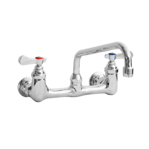 Veggie Sink Faucet 8" length, 8" centre - Wall mounted