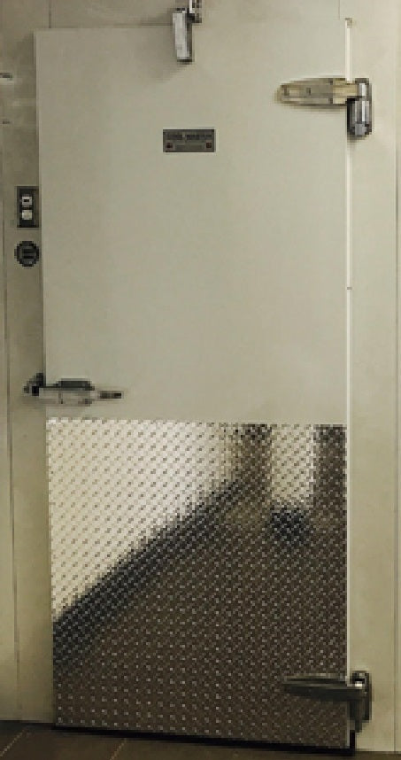 Walk in cooler door 30” x 78” R